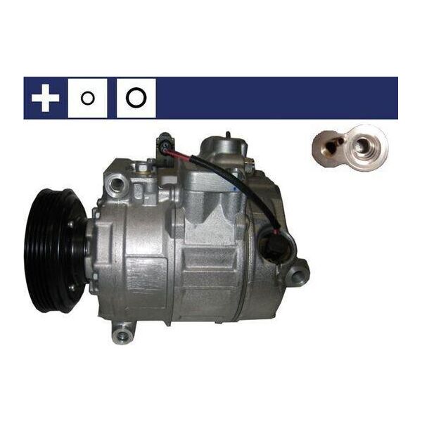 Mahle Acp 167 000S - Oe 4B0 260 805 G Compressore Aria Condizionata Per A4 (8E), A6 (4B)-image