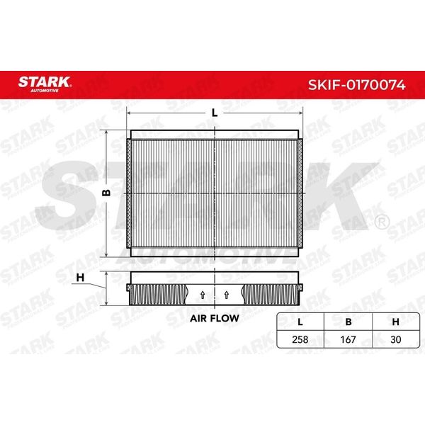 Stark SKIF-0170074 - Oe 1343232 Filtro Abitacolo Per C70 I (872, 873), S70 (874), S90 (964), V70 I (875, 876), V70 Ii (285), V90 (965), XC70 (295)-image