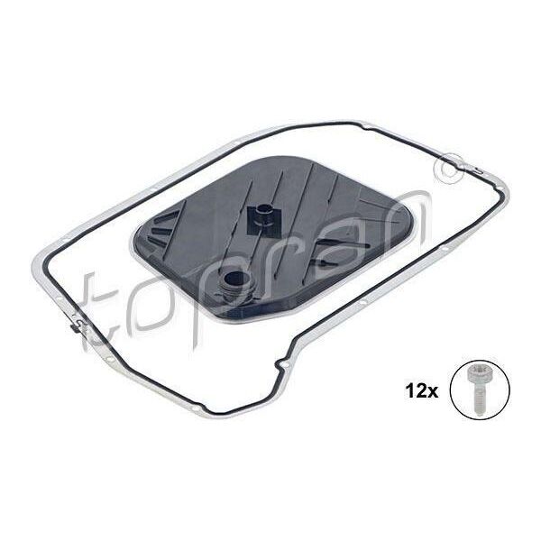 Topran 115 873 - Oe 0BK 398 009 Set Di Filtri Idraulici, Cambio Automatico Per A4 (8K), A5 (8T), A6 (4G), A7 (4G), A8 (4H), Q5 (8R)-image