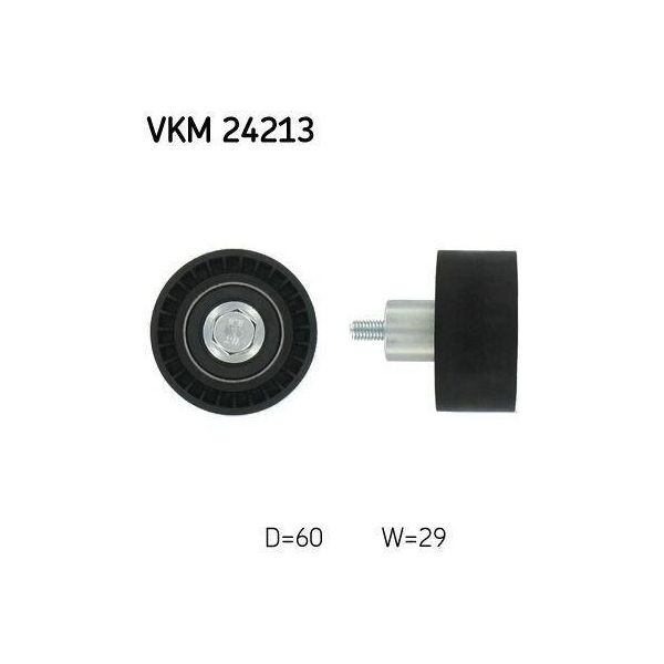 Skf Vkm 24213 - Puleggia Folle Oe 1095025, Cinghia Di Distribuzione Per Cougar, Focus (Daw, Dbw), Transit Connect, Tourneo Connect, Mondeo Ii, Maverick, Focus (Dnw), Focus (Dfw)-image