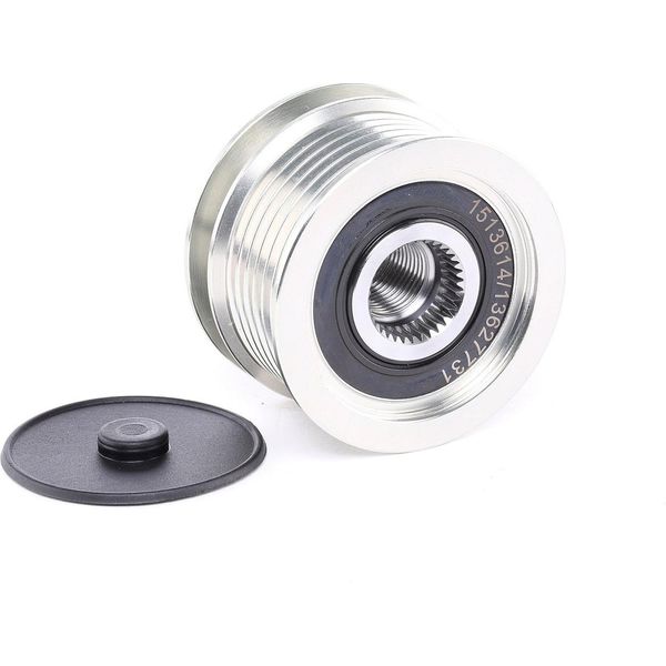 Ridex 1390F0035 - Puleggia Alternatore Oe 96303556 Per Viano (W639), Vario, Sprinter (W904), Sprinter (W903), Sprinter (W901, W902), Classe S (W140), Classe M (W163), Classe G (W463), Classe G (W461), Classe E (S210), Classe E (S124), Classe E (W210), Classe E (W124), Clk (A208), Clk (C208), Classe C (S202), Classe C (W202)-image