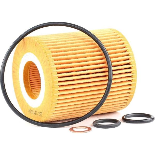 Ridex 7O0061 - Filtro Olio Oe 11 42 7 508 969 Per Serie 1 (E81), Serie 1 (E87), Serie 1 (E88), Serie 1 (E82), Serie 3 (E46), Serie 3 (E90), Serie 3 (E93), Serie 3 (E92), Serie 3 (E91), Serie 5 (E60), Serie 5 (E61), X1 (E84), X3 (E83), Z4 (E85)-image