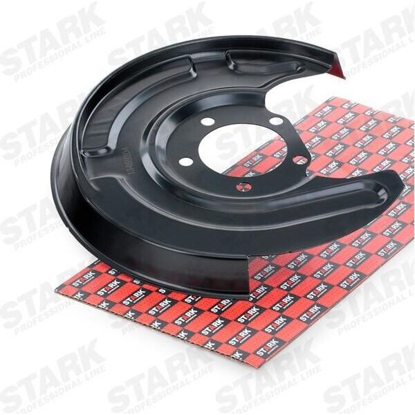 Stark SKSPB-2340024 - Oe 8E0 615 611C Piastra Di Ancoraggio, Asse Posteriore Sinistro Per A6 (4B), Superb I (3U), Passat (3B)-image