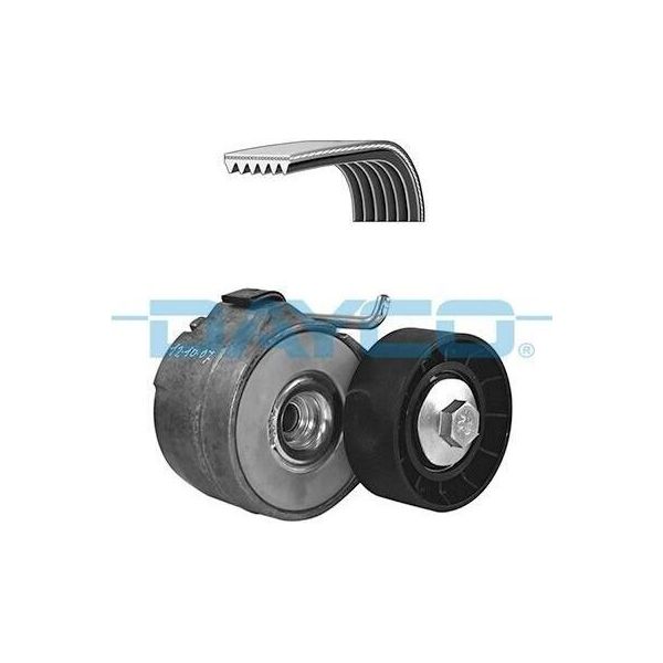 Dayco KPV274 Kit Cinghia Trapezoidale Dentata Per Opel Corsa D Hatchback (S07)-image