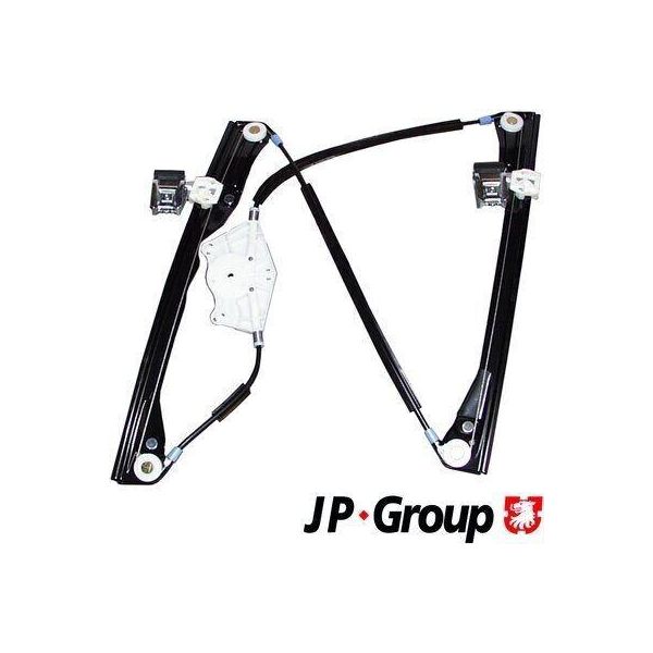 Jp Group 1188101070 - Oe 1J4837461B Regolatore Del Finestrino, Anteriore Sinistro Per Bora (1J), Golf Iv (1J)-image