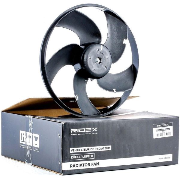 Ridex 508R0003 - Oe 125383 KüHlerlüFter Per 206 Cc (2D), 206 (2A/C), 206 (2E/K), 206 Sw (2E/K), 206 Van, 206+-image