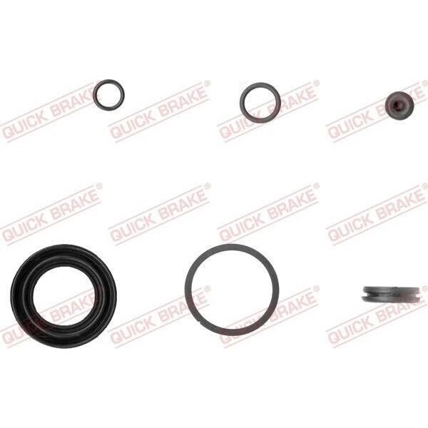 Quick Brake Kit Di Riparazione Pinza Freno Per Nissan Almera Ii Hatchback (N16) 34 Mm 114-0033-image