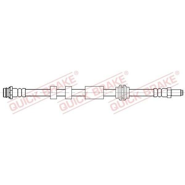 Quick Brake 32.840 Tubo Freno Per Ford Mondeo Iv Turnier (BA7) S-MAX (WA6) Galaxy (WA6) Mondeo Iv (BA7) Mondeo Iv Notchback (BA7) S-Max Mk1 Mpv-image