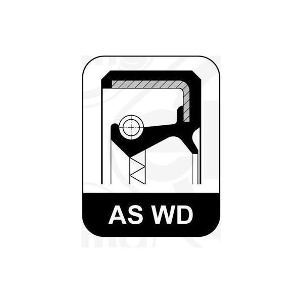 Elring Anello Di Tenuta Differenziale Simmerring 761.160 Per Bmw 3 Touring (E91) 10 Mm Acm (Gomma Poliacrilica) 44 Mm 67 Mm-image
