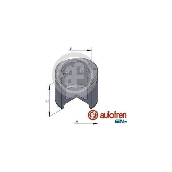 Pistone Pinza Freno Autofren Seinsa Per Opel Calibra A (C89) 54Mm Acciaio-image
