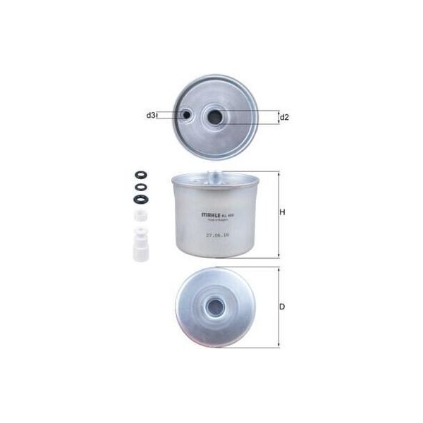 Mahle Kl 468 - Filtro Carburante Oe WFL000010 Per Freelander (L314)-image