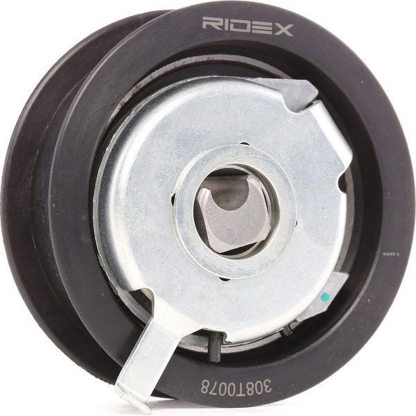 Ridex 308T0078 - Puleggia Tenditore Oe 028109243D, Cinghia Di Distribuzione Per Arosa (6H), Felicia (6U), Caddy Ii (9K), Lupo (6E1, 6X1), Polo (6N), Polo (6V)-image