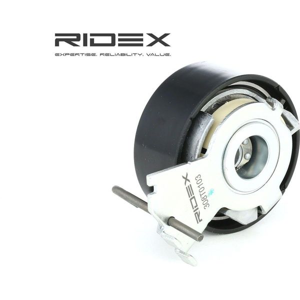Ridex 308T0103 - Oe 0829 90 Spannrolle, Zahnriemen FüR Berlingo, C2 (Jm), C2 Enterprise (Jg), C3 I (Fc, Fn), C3 Ii (Sc), C3 Pluriel (Hb), Nemo, Saxo, Xsara, Fiorino, Qubo, 1007 (Km), 106 Ii, 206 (2A/C), 206 (2E/K), 206 Sw (2E/K), 206 Van, 206+, 207 (Wa, Wc), 207 Sw (Wk), 306, 307, 307 Sw (3H), Bipper (Aa), Bipper Tepee, Partner (5, G), Partner Origin (G)-image