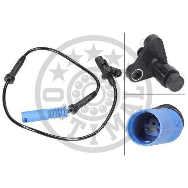 Sensore Optimal Abs Velocità Ruota Per Bmw 5 Berlina (E39) 06-S006-image