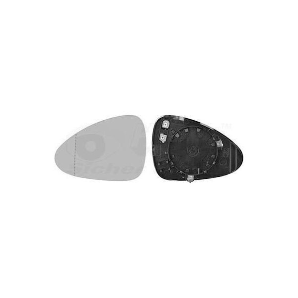 Van Wezel Specchio Retrovisore Esterno Sinistro Per Porsche Panamera Asferico Riscaldabile 7406837-image