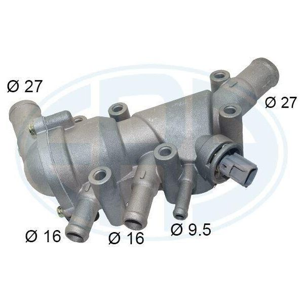 Era 350565A - Termostato Liquido Di Raffreddamento Oe 1089792 Per Fiesta V, Ka (Rb), Street Ka (RL2)-image