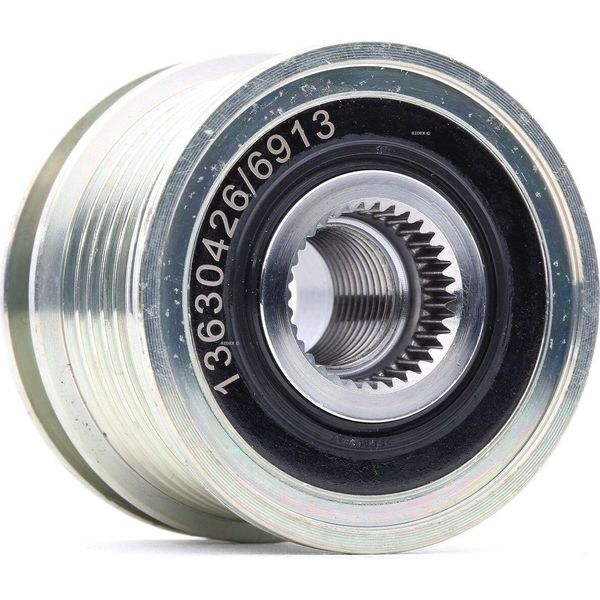 Ridex 1390F0004 - Puleggia Alternatore Oe 611 150 01 60 Per Classe C (W202), Classe C (S202), Classe C (S204), Classe E (W210), Classe E (S210), Sprinter (W901, W902), Sprinter (W903), Sprinter (W904), Sprinter (W905), Classe V (638/2), Vito (W638)-image