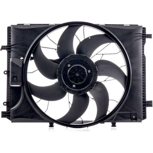 Ridex 508R0142 - Ventola Radiatore Oe 2045000293 Per Classe A (W176), Classe B (W246), Classe C (W204), Classe C (C204), Classe C (S204), Cla (C117), Cla (X117), Cls (C218), Cls (X218), Classe E (W212), Slk (R172), Slc (R172), Classe Glk (X204), Classe Gla (X156), Classe E (S212), Classe E (C207), Classe E (A207)-image