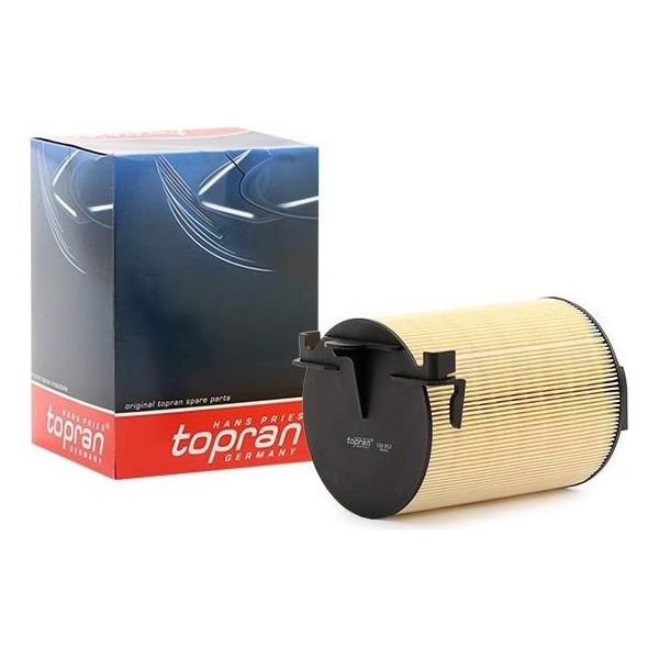 Topran 110 057 - Oe 1F0 129 620 Luftfilter FüR A3 (8P), Toledo Iii (5P2), Leon (1P1), Altea (5P), Yeti (5L), Superb Ii (3T), Octavia Ii (1Z), Touran (1T), Tiguan (5N), Scirocco, Passat (365, 362), Passat (3C), Jetta Iv, Jetta Iii (1K2), Golf Vi, Golf V (1K), Golf Plus (5M), Golf Plus (5M), Eos (1F), Caddy Iii (2C, 2K), Maggiolino (5C)-image