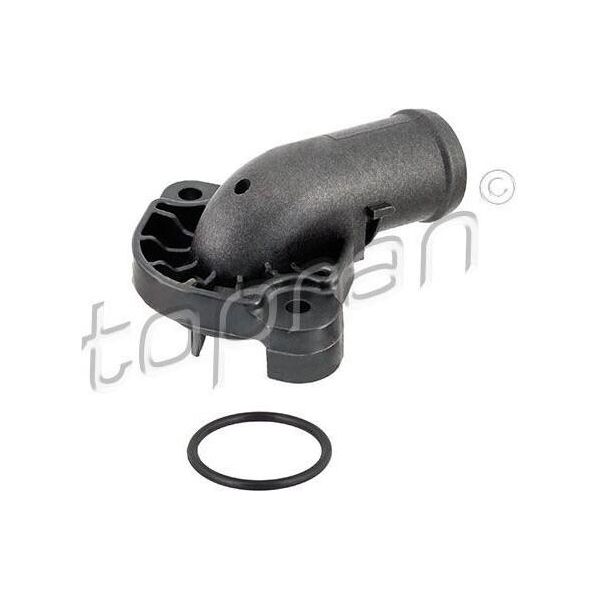 Topran 109 823 Flangia Refrigerante Oe 032121121K Compatibile Con Polo 6R, Polo 9N, New Beetle, Lupo, Golf Vi, Golf V, Golf Plus, Fox, Caddy, Octavia, Fabia, Toledo, Leon, Ibiza, Cordoba, Altea Xl, Altea, A2-image