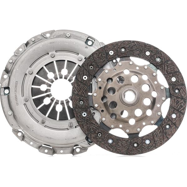 Ridex 479C0124 - Kit Frizione Oe 03G141015L Per A3 (8P), Q3 (8U), Tt (8J), Alhambra (710, 711), Altea (5P), Leon (1P1), Toledo Iii (5P2), Octavia Ii (1Z), Superb Ii (3T), Yeti (5L), Maggiolino (5C), Caddy Iv (Sa), Caddy Iii (2C, 2K), Cc (358), Eos (1F), Golf Plus (5M), Golf V (1K), Golf Vi, Jetta Iii (1K2), Jetta Iv, Passat (365, 362), Passat (3C), Passat Cc (357), Scirocco, Sharan (7N), Tiguan (5-image