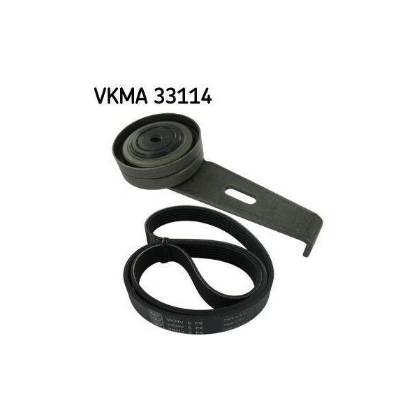 Skf Vkma 33114 Set Di Cinghie Trapezoidali Dentate Adatte Per Peugeot 306 Hatchback (7A, 7C, N3, N5)-image