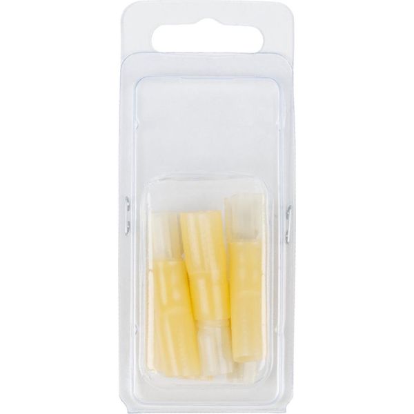Ks Tools Assortimento Di Connettori A Crimpare Isolati Gialli AWG12-10 6 Pz. Femmina - 970.0690-image