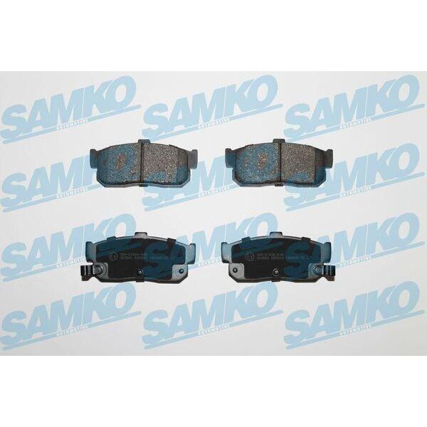 Set Pastiglie Freno Posteriori Samko Per Nissan Almera Ii Hatchback (N16) 5SP602-image