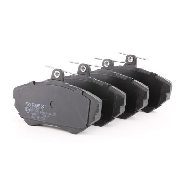Ridex 402B0079 - Pastiglie Freno Oe 1HM 698 151 Per Arosa 6H, Cordoba 6K, Ibiza 6K, Inca 6K, Toledo I 1L2, Caddy Ii 9K, Corrado 53I, Golf Iii 1H, Golf Cabriolet 1E, Jetta Ii 165, 19E, 1G2, Lupo 6E1, 6X1, Passat 35I, Polo 6N, Polo 6V, Vento 1H-image
