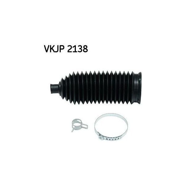 Skf Vkjp 2138 Set Di Soffietti Per Assale Anteriore Sterzante, Assale Anteriore Entrambi I Lati-image