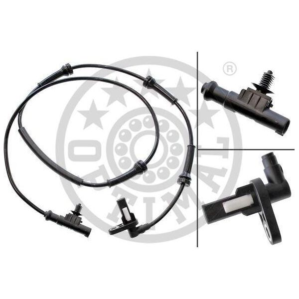Sensore Di Velocità Della Ruota Posteriore Optimal Abs Per Land Rover Range Rover Sport (L320) 06-S208-image