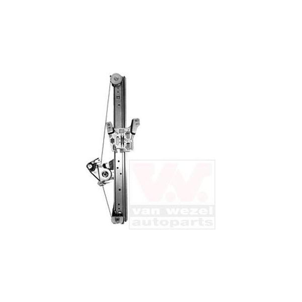 Van Wezel 3014269 - Oe 1687300346 Regolatore Del Finestrino, Posteriore Sinistro Per Classe A (W168)-image