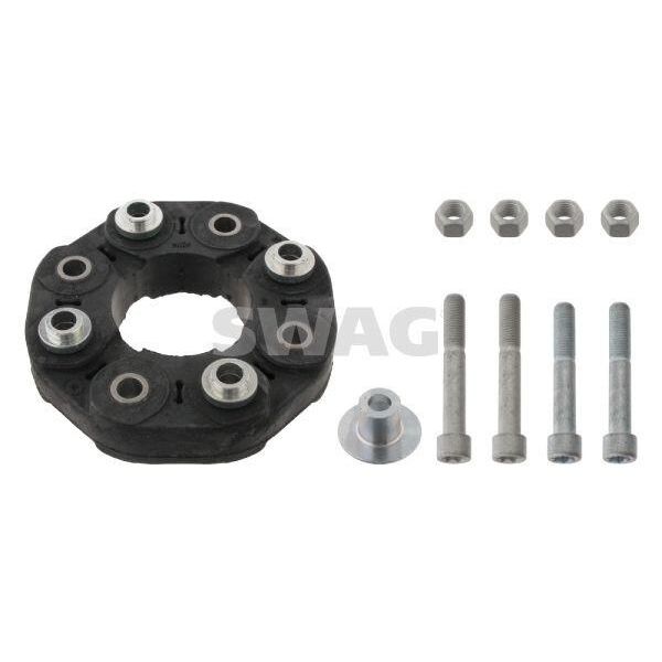Swag 10 93 1179 Giunto Cardanico Longitudinale Adatto Per MERCEDES-BENZ Classe C Berlina (W204) Albero Cardanico-image