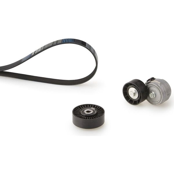 Gates K036PK1778 Set Di Cinghie A V Per Fiat Bravo I (182) Brava (182) Per Alfa Romeo 145 (930)-image