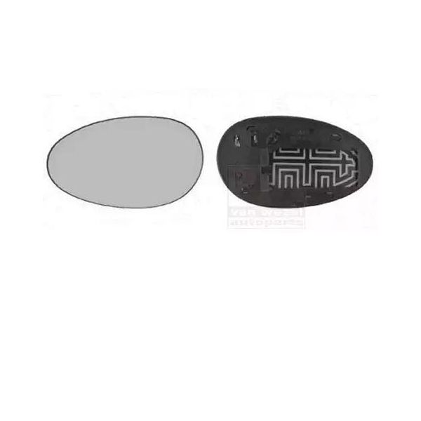 Van Wezel Specchio Retrovisore Esterno Sinistro Per Rover 25 Hatchback (Rf) Convesso Riscaldabile 0211837-image