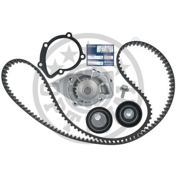Optimal SK-1085AQ1 Set Cinghia Di Distribuzione + Pompa Acqua Per Fiat Ducato Piattaforma/Telaio (230) Ducato Box (244) Ducato Bus (230) Ducato Box (230L)-image
