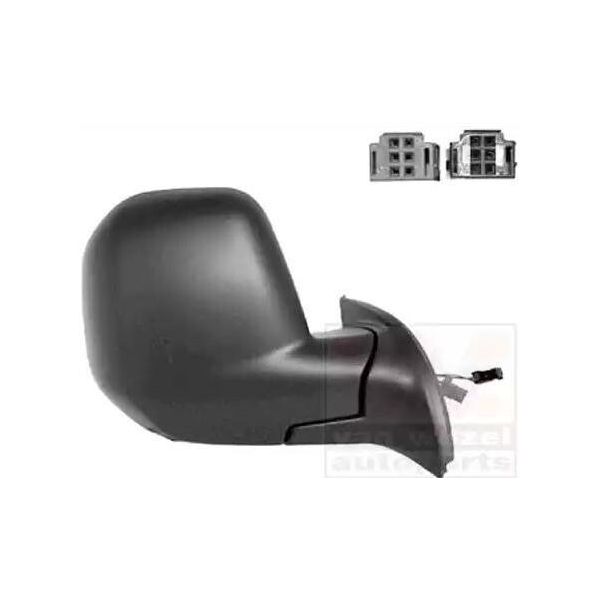 Van Wezel 0905828 - Oe 8153TV Specchio Esterno Destro Per Berlingo, Partner Tepee, Partner-image