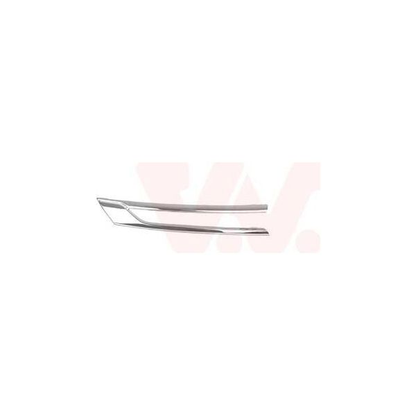 Van Wezel Modanatura Griglia Radiatore Modanature Griglia Radiatore 3810512 Destra Per Opel Astra K Sports Tourer (B16)-image
