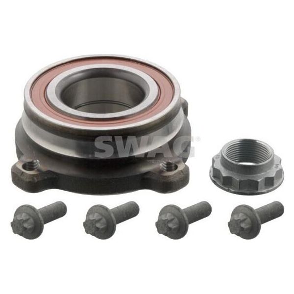 Set Cuscinetti Ruota Swag Posteriore Sinistro Posteriore Destro Per Bmw 5 Berlina (E39) Cuscinetti A Sfere Obliqui 80 Mm 20 91 2202-image
