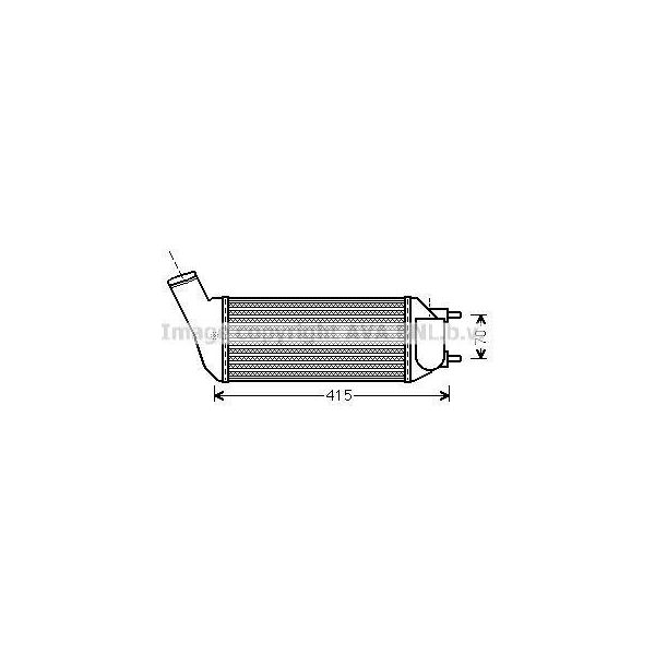 Prasco PEA4341 - Intercooler Oe 0384N2 Per C4 G-Picasso I (Ua), C4 Ii (Nc), C4 Picasso I (Ud), DS4, DS5, DS5 (Kf), 3008 (0U), 308 Cc (4B), 308 Sw I, 5008 I, Rcz-image