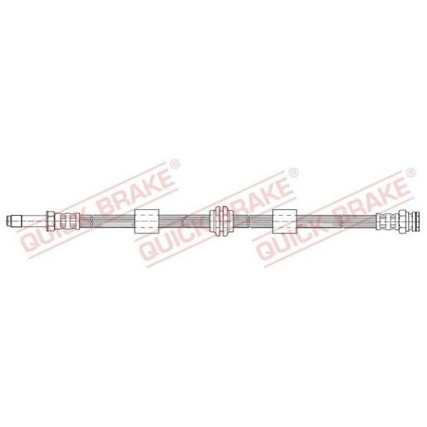 Quick Brake 32.976 Tubo Freno Per Vw Sharan (7M8, 7M9, 7M6) Sharan (7M) Per Ford Galaxy (Wgr) Per Seat Alhambra (7V8, 7V9)-image