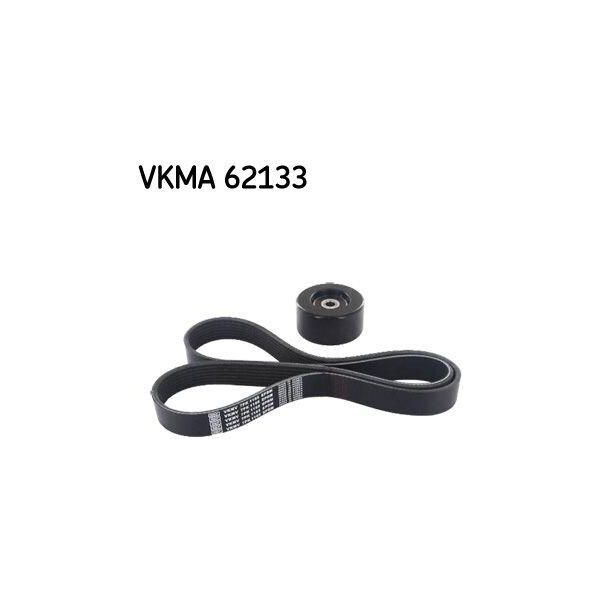 Skf Vkma 62133 Kit Cinghia Trapezoidale Dentata Per Nissan Micra Iv (K13)-image