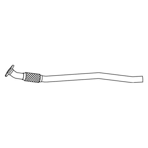 Tubo Di Scarico Dinex Per Renault Trucks Mascott Pianale/Telaio Anteriore 66128-image