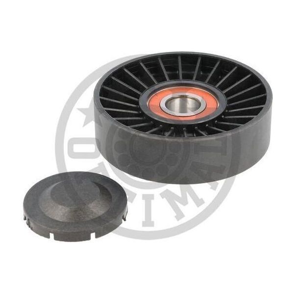 Optimal 0-N1485S Puleggia Tenditore Cinghia A V 90Mm Per Opel Astra G Cc (T98) Zafira A (T98) Vectra C Caravan (Z02) Astra G Caravan (T98) Signum Cc-image