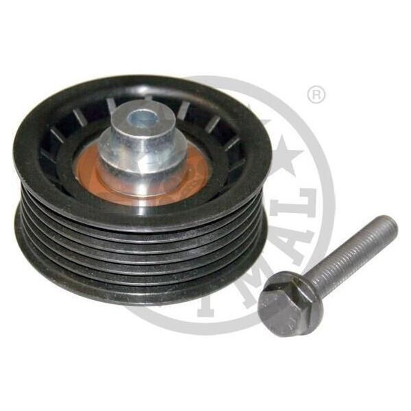 Optimal 0-N1460 Puleggia Di Rinvio Cinghia Trapezoidale Scanalata 69 Mm Per Ford Transit Mk6 Furgone (V347, V348, Fa) Transit Custom V362 Furgone (Fy, Fz) Per Fiat-image