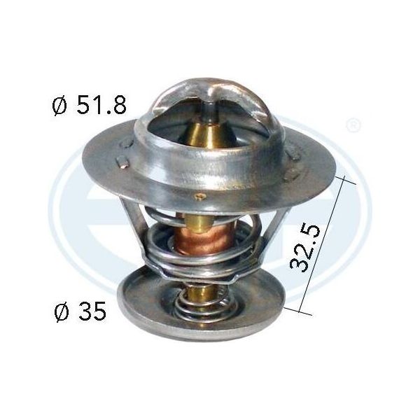 Era 350027A - Oe 1 001 993 KüHlwasserthermostat FüR Focus (Daw, Dbw), Focus (Dfw), Focus (Dnw), Galaxy (WA6), Maverick, Mondeo Ii, Mondeo Iv, Orion Iii (Gal), Tourneo Connect, Transit Connect, C-Max, Cougar, Escort V, Escort Vi, Escort Vii, Fiesta Iii, Fiesta Iv, Fiesta V, Focus C-Max (DM2), Puma, S-Max (WA6), Focus Ii, Transit Tourneo-image