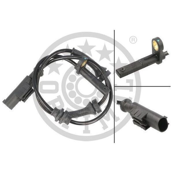 Sensore Optimal Abs Velocità Ruota Posteriore Per Fiat Doblo Furgone/Station Wagon (263) 06-S797-image