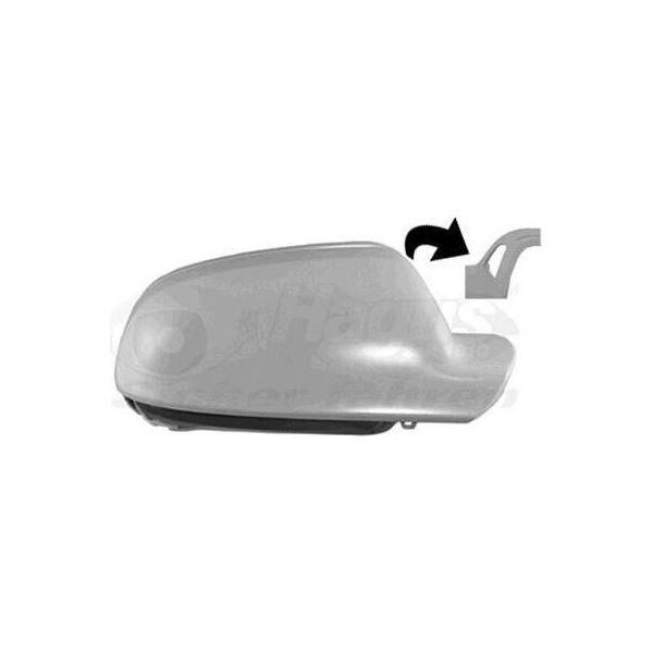 Van Wezel 0338844 Copertura Specchietto Esterno Destro Per Audi A4 Avant (8K5, B8) Copertura Specchietto Con Primer-image