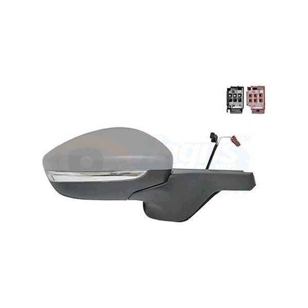Van Wezel 0937818 Specchietto Retrovisore Esterno Destro Per CitroËN C3 Iii (Sx) Convesso Riscaldato Verniciato-image