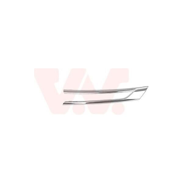 Van Wezel 3810511 - Oe 13423641 Striscia Di Rivestimento, Griglia Radiatore Sinistra Per Astra K-image